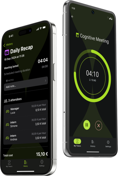 Meeting Timer App Android iOS